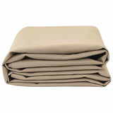 Awning Replacement Fabric Beige 10 x 1.6 m PE, concrete, iron