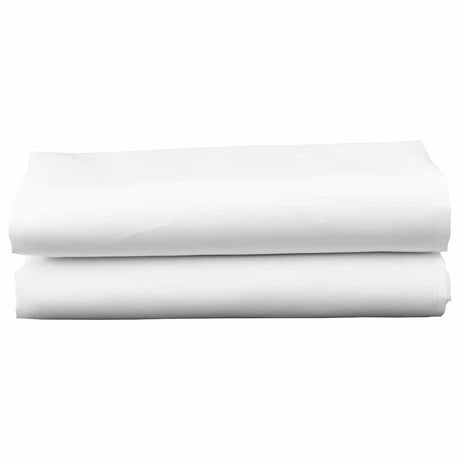Awning Replacement Fabric White 10 x 1.6 m PE, concrete, iron