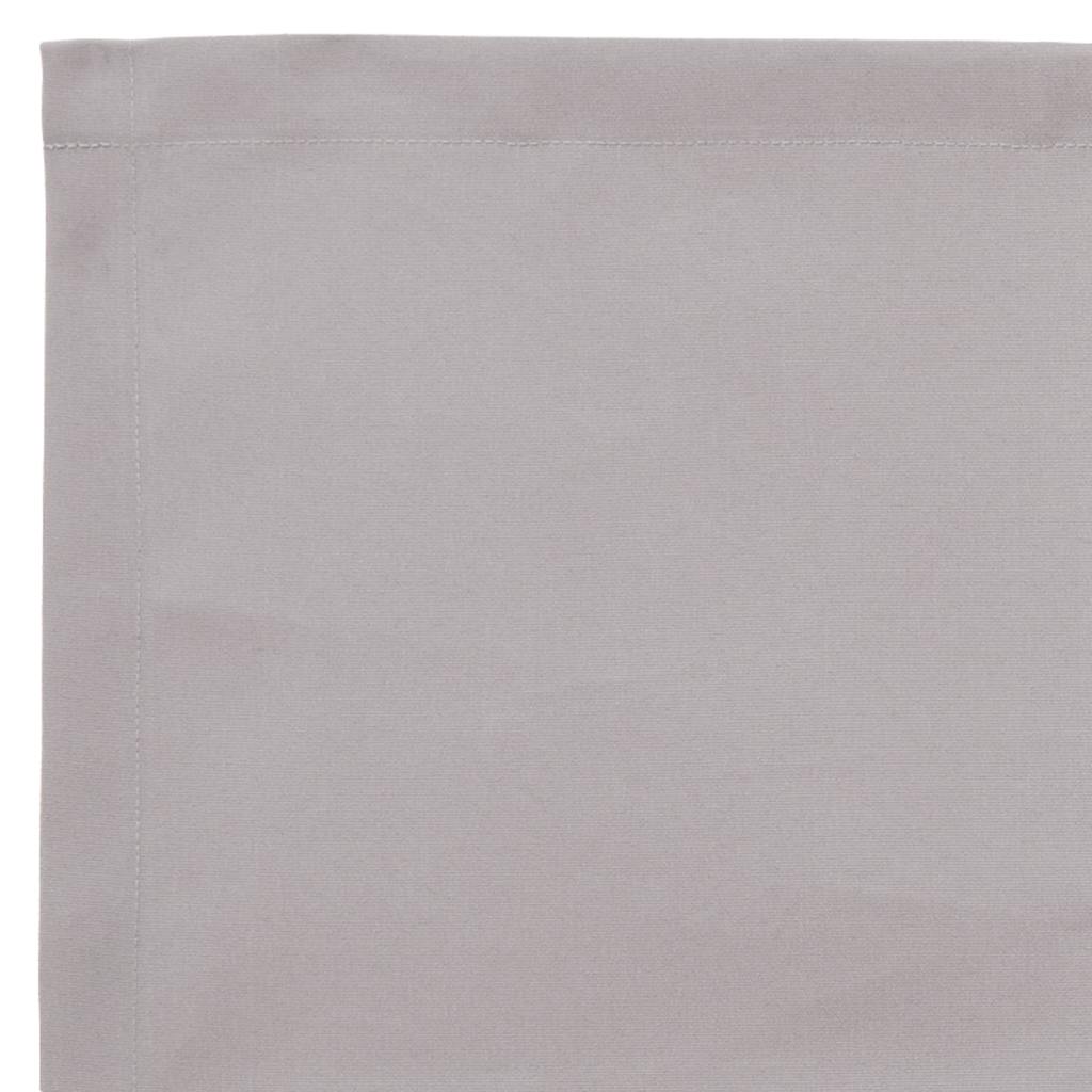 Awning Replacement Fabric Light grey 3 x 3 m PE, concrete, iron