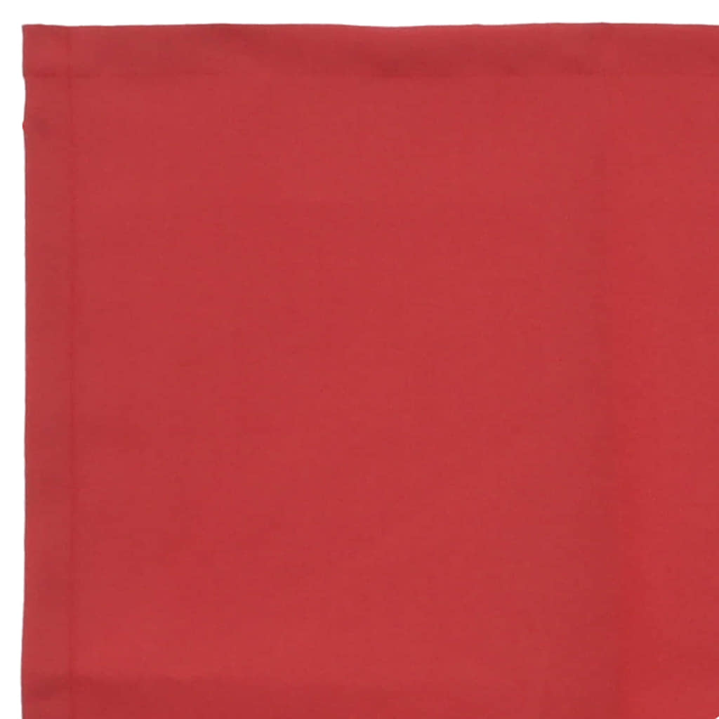Awning Replacement Fabric Red 10 x 1.6 m PE, concrete, iron
