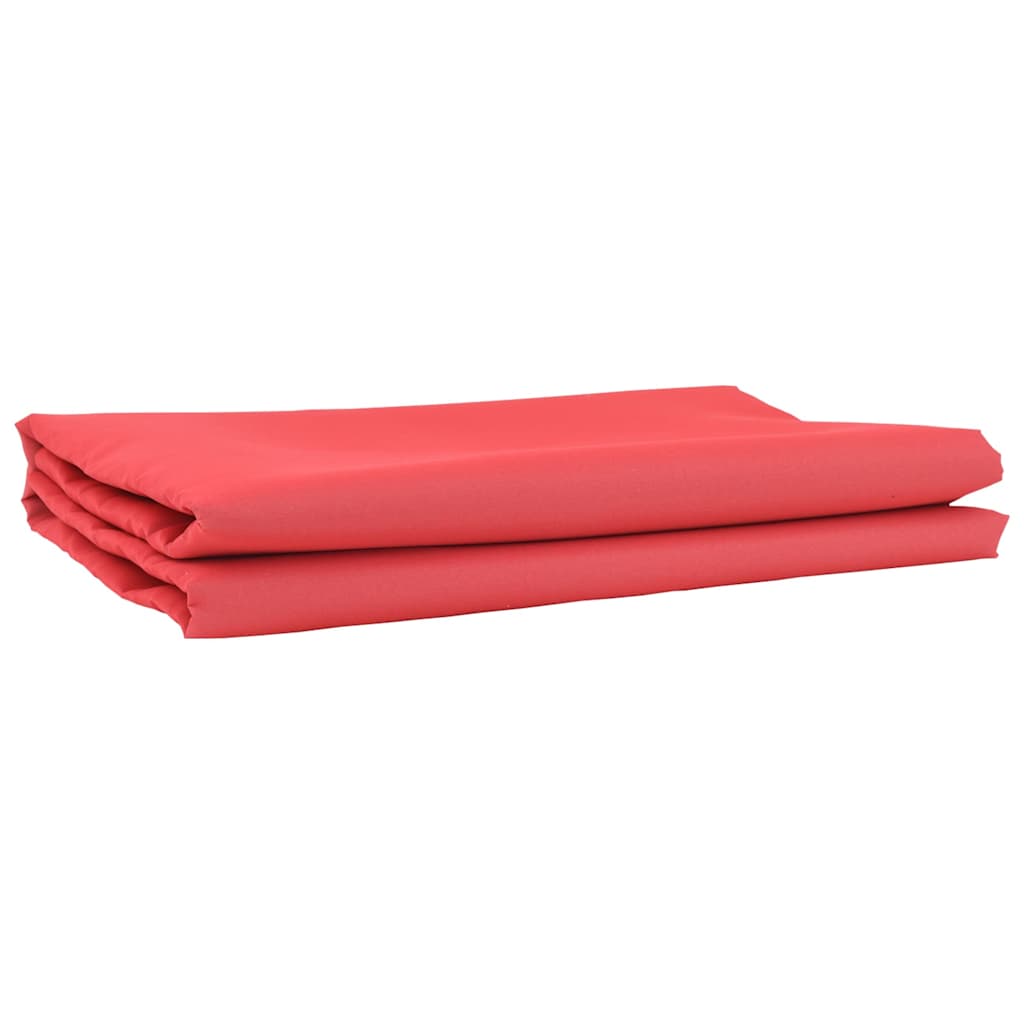Awning Replacement Fabric Red 10 x 1.6 m PE, concrete, iron