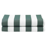 Awning Replacement Fabric Green, white 10 x 1.6 m