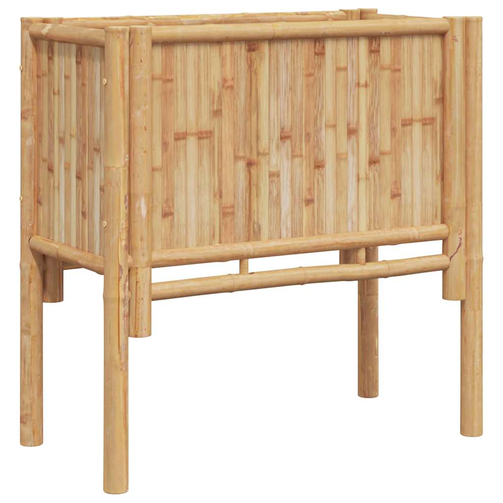 Garden Raised Bed Brown 70 x 35 x 70 cm Bamboo