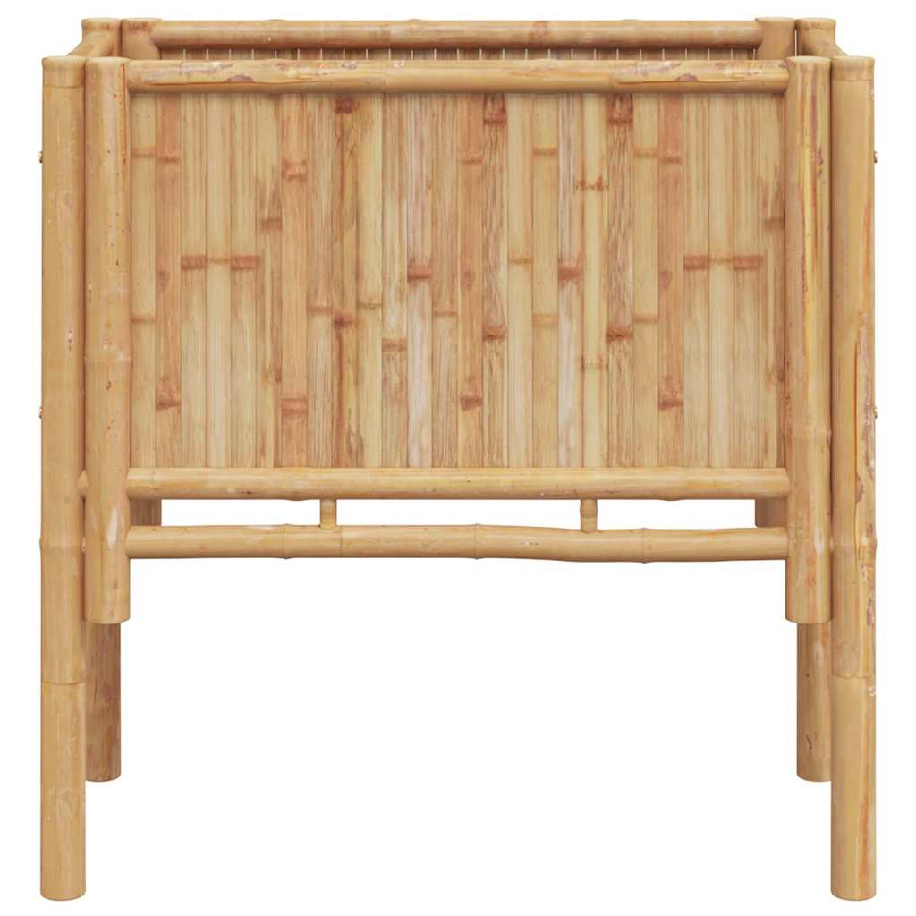Garden Raised Bed Brown 70 x 35 x 70 cm Bamboo