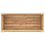 Garden Raised Bed Brown 70 x 35 x 70 cm Bamboo