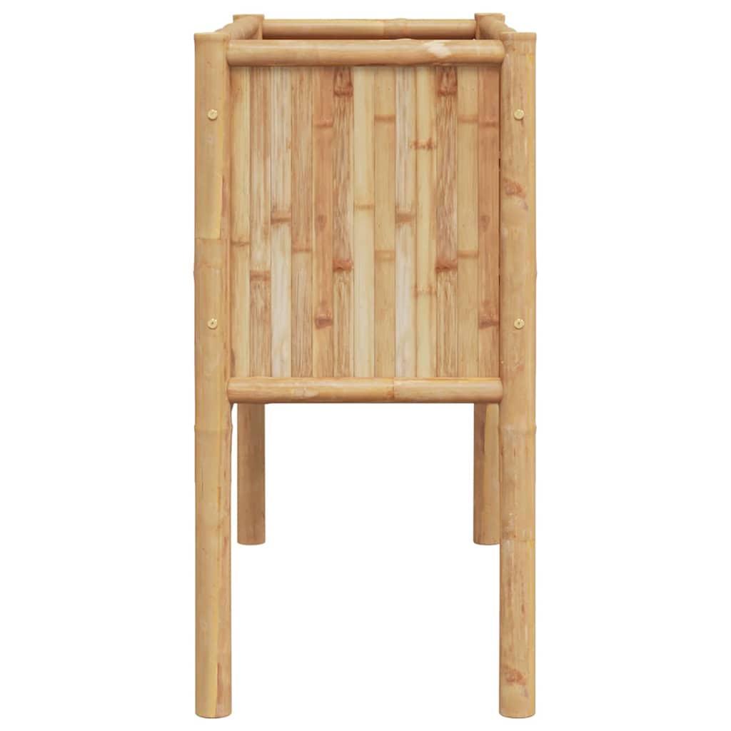 Garden Raised Bed Brown 90 x 35 x 70 cm Bamboo
