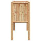 Garden Raised Bed Brown 90 x 35 x 70 cm Bamboo