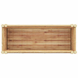 Garden Raised Bed Brown 90 x 35 x 70 cm Bamboo