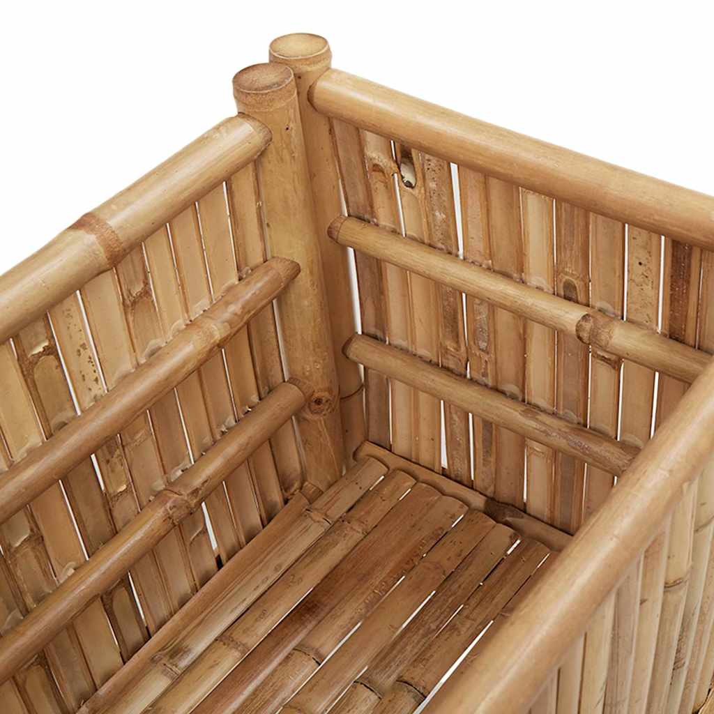 Garden Raised Bed Brown 110 x 35 x 70 cm Bamboo