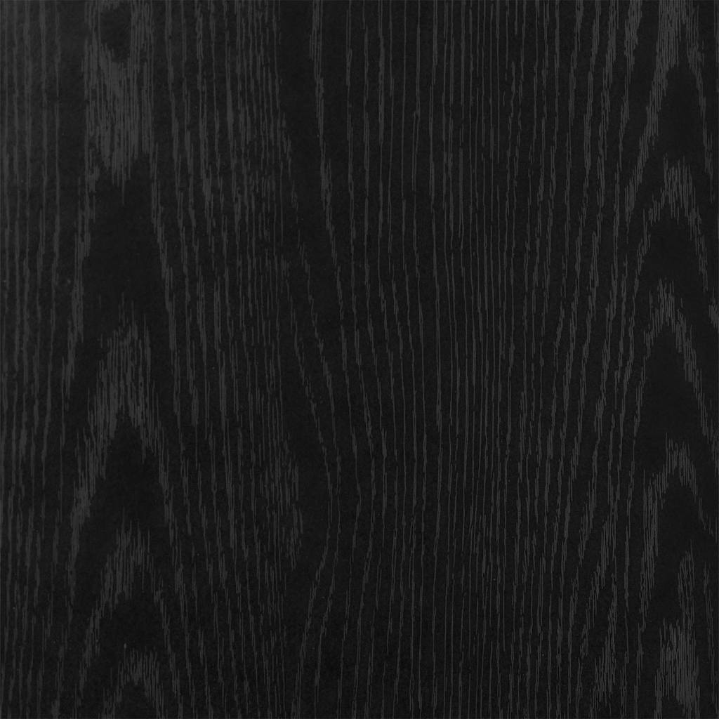 Planter Box Black oak 40 x 40 x 40 cm Engineered wood