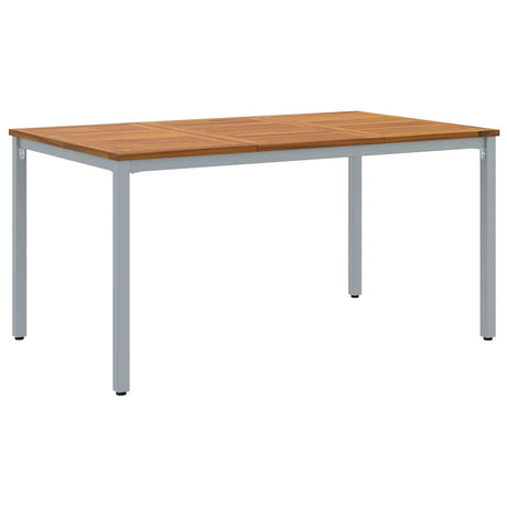 Outdoor Tables Natural and grey 150 x 90 x 75 cm