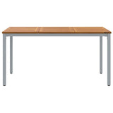 Outdoor Tables Natural and grey 150 x 90 x 75 cm