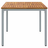 Outdoor Tables Natural and grey 150 x 90 x 75 cm