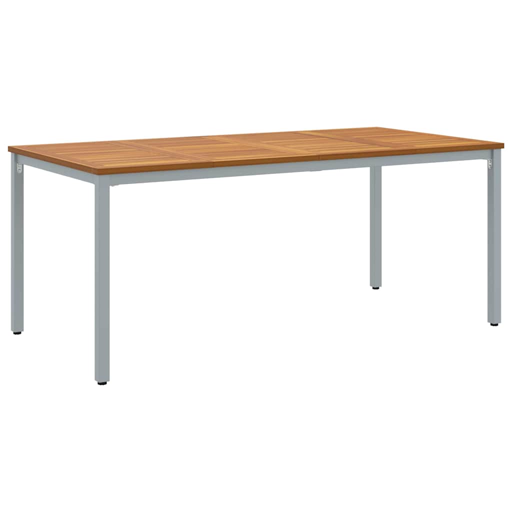 Outdoor Tables Natural and grey 180 x 90 x 75 cm