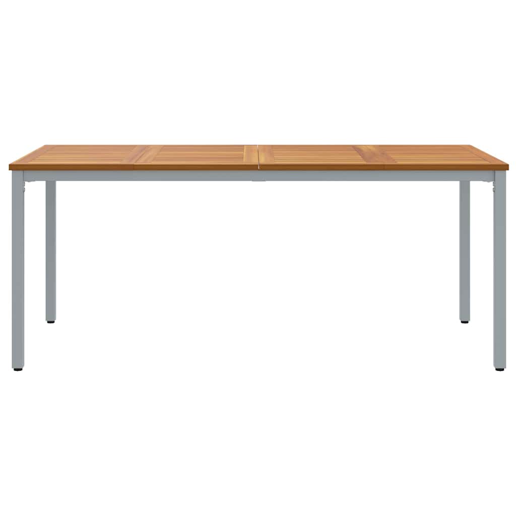 Outdoor Tables Natural and grey 180 x 90 x 75 cm