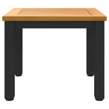 Outdoor Tables Natural and black 45 x 45 x 38 cm