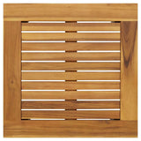 Outdoor Tables Natural and black 45 x 45 x 38 cm