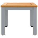 Outdoor Tables Natural and grey 45 x 45 x 38 cm