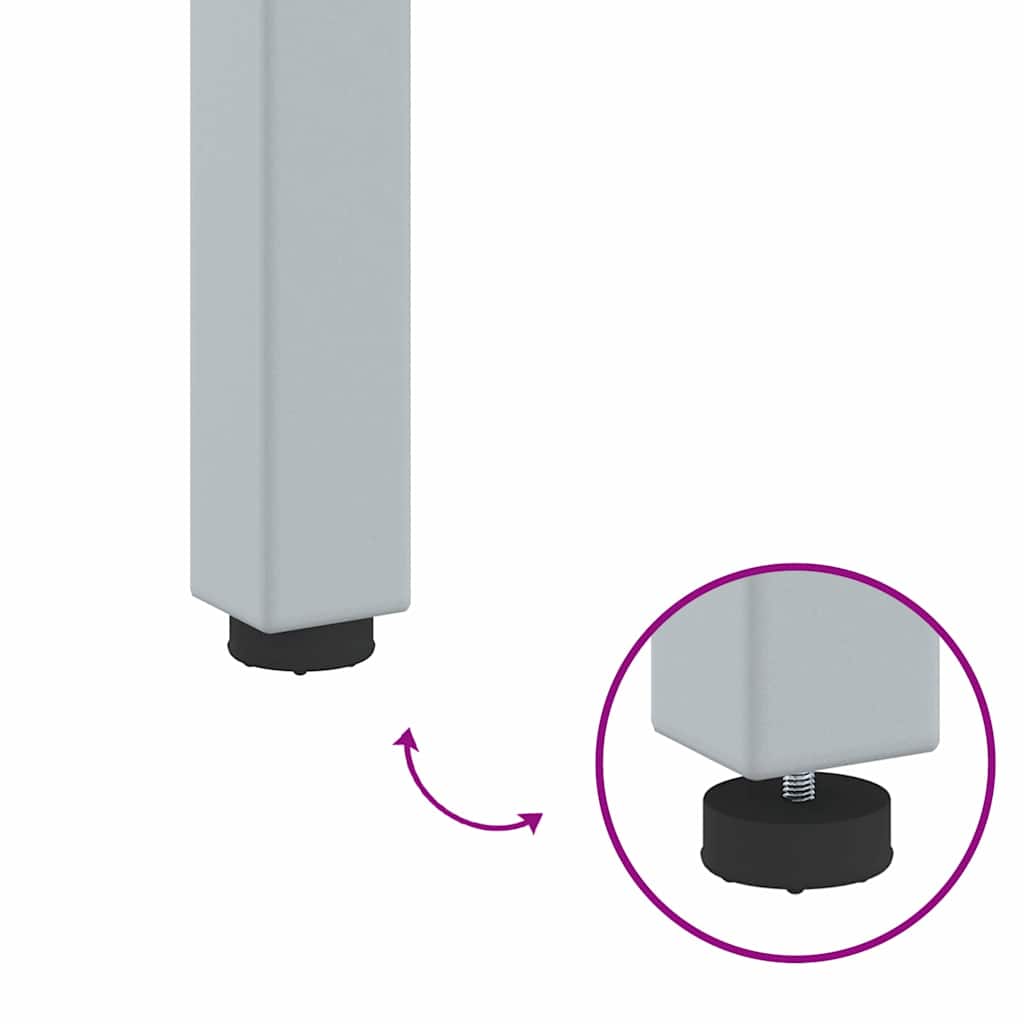 Outdoor Tables Natural and grey 45 x 45 x 38 cm
