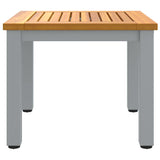 Outdoor Tables Natural and grey 45 x 45 x 38 cm