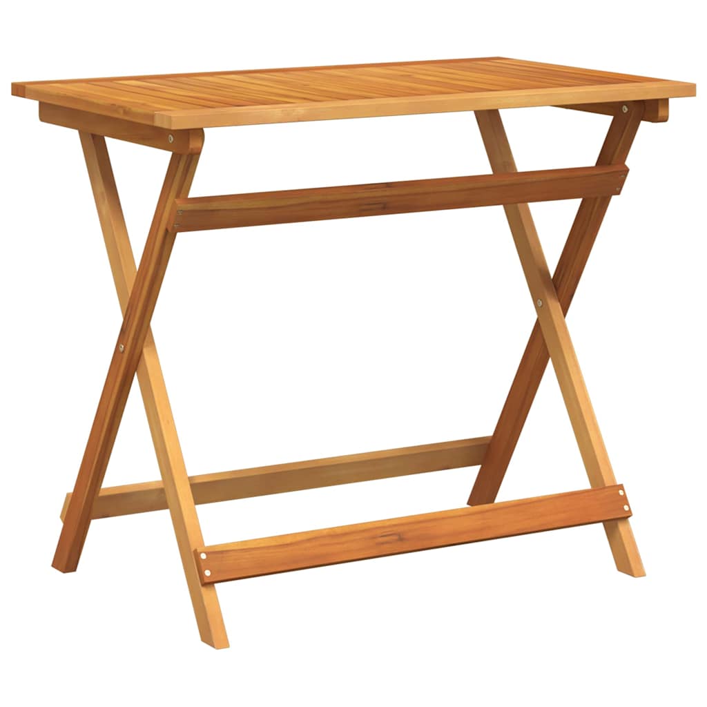 Bistro Set 5 pcs Brown Solid acacia wood