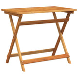 Bistro Set 5 pcs Brown Solid acacia wood