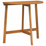Bistro Set 3 pcs Brown Solid acacia wood