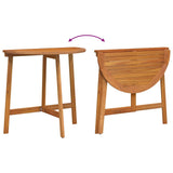 Bistro Set 3 pcs Brown Solid acacia wood