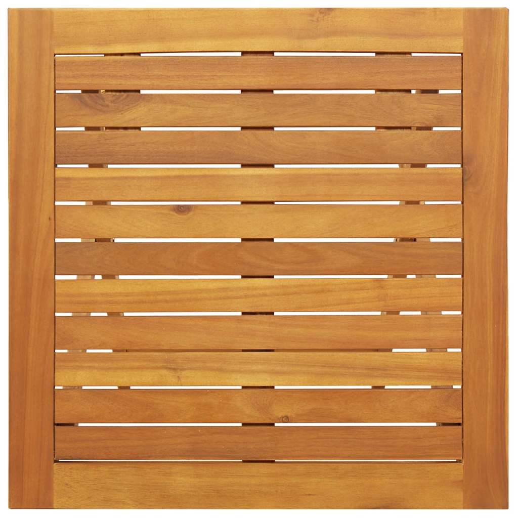 Bistro Set 3 pcs Brown Solid acacia wood