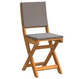 Bistro Set 3 pcs Brown Solid acacia wood