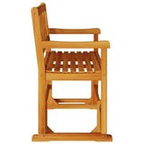 Garden Glider Bench Brown 110 x 59 x 97cm Solid Acacia wood