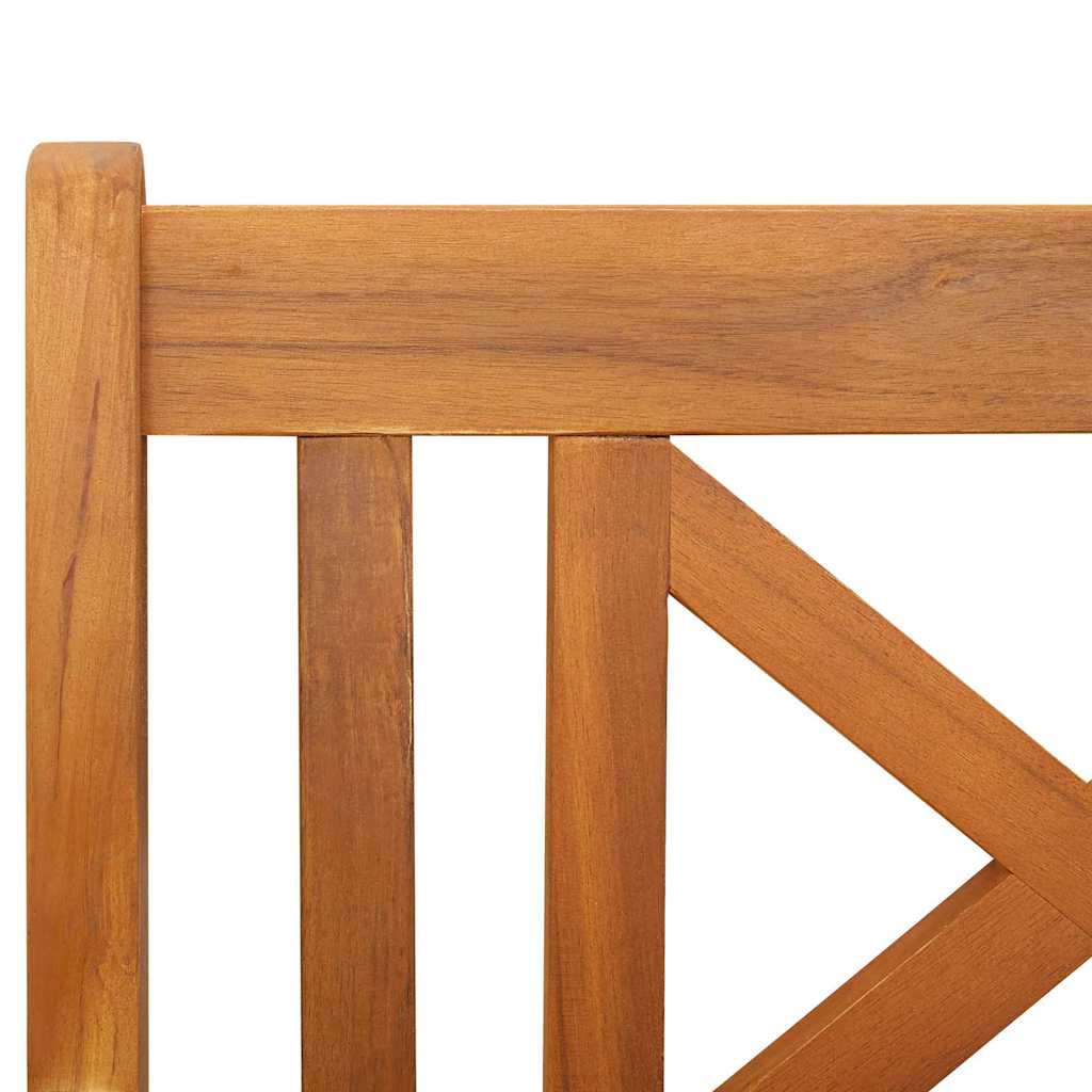 Garden Bench Brown 220 x 56 x 90cm Solid Acacia wood