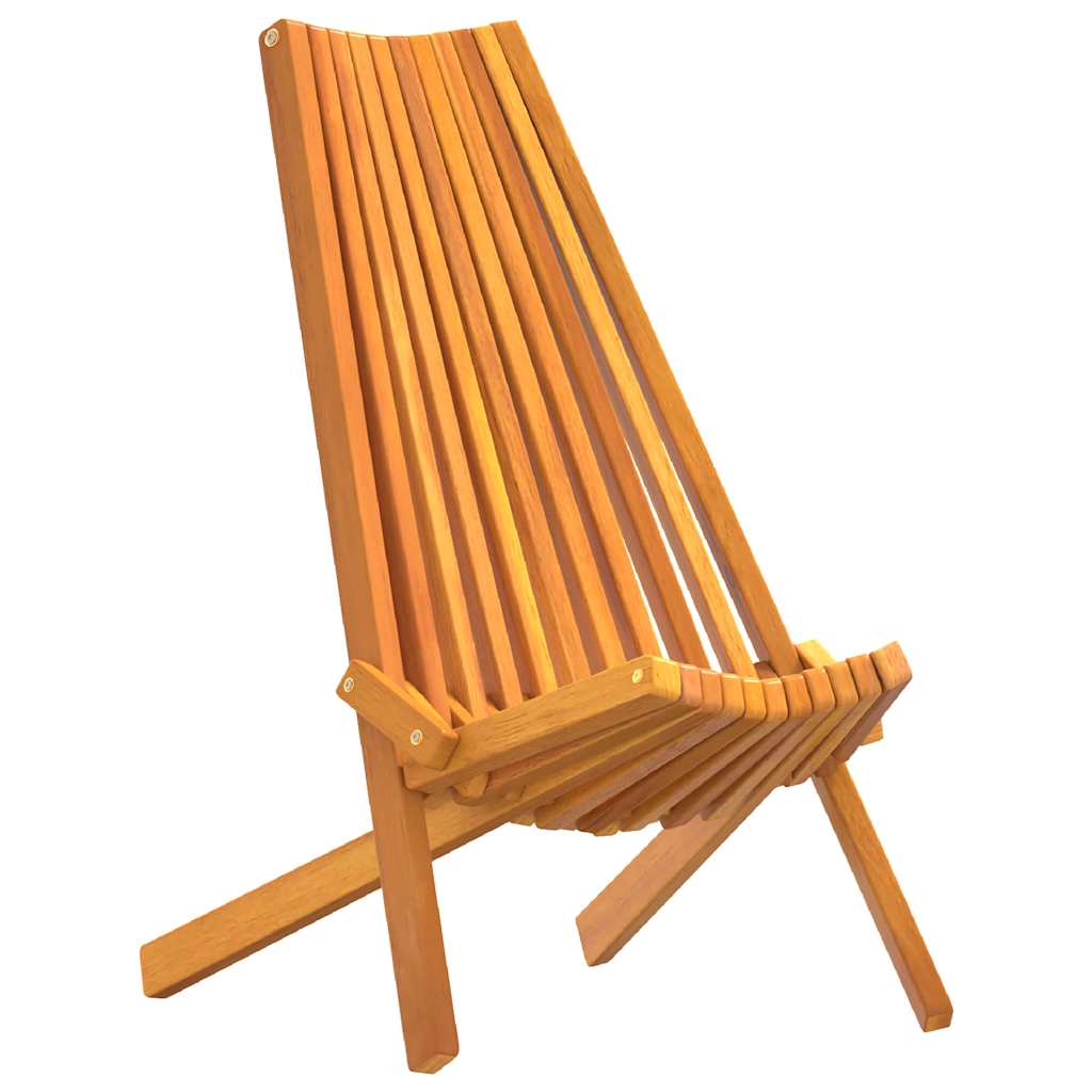 Folding Garden Chairs 2 pcs Brown 56 x 69 x 84 m