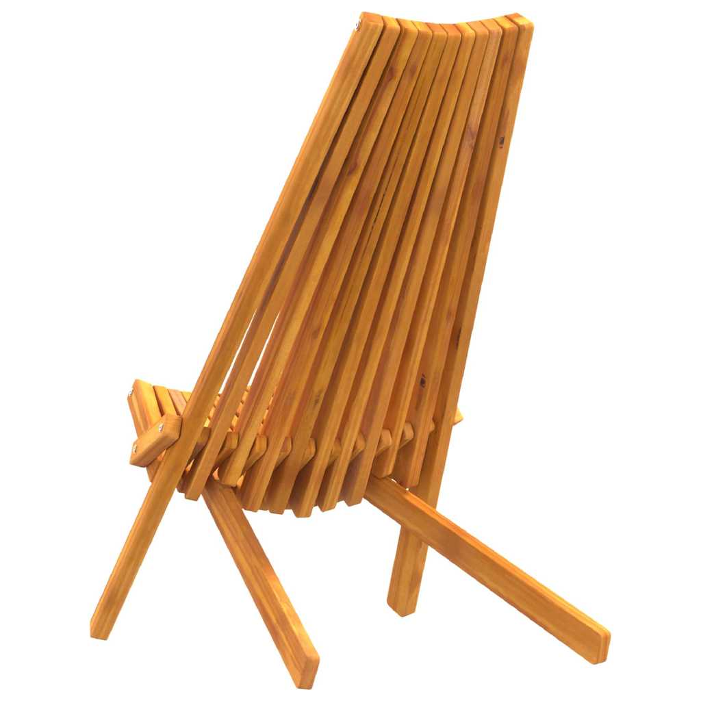 Folding Garden Chairs 2 pcs Brown 56 x 69 x 84 m