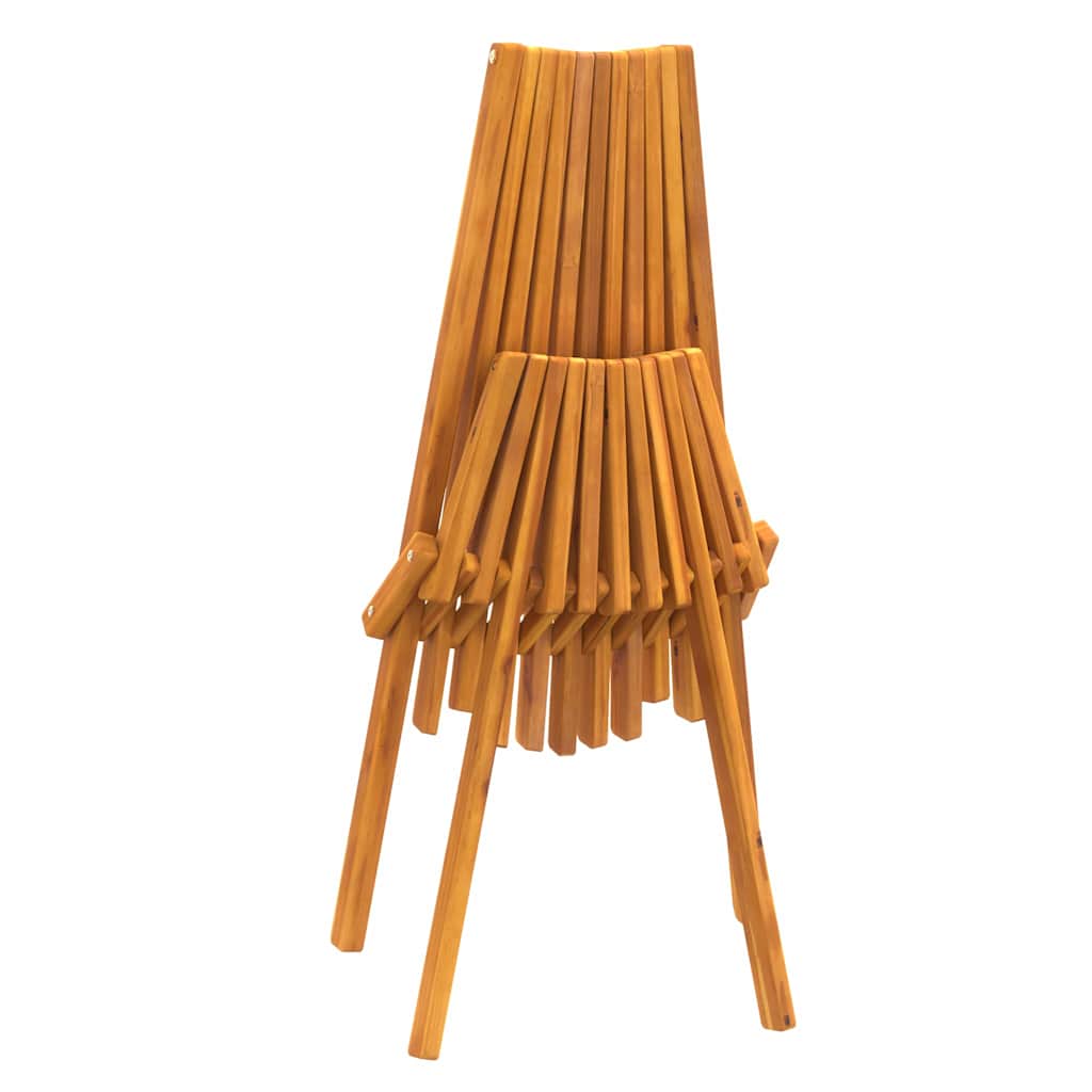 Folding Garden Chairs 2 pcs Brown 56 x 69 x 84 m
