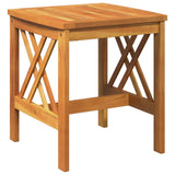 Garden Sofa Set with Cushion 3 pcs Brown Solid acacia wood