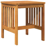 Side Table Brown Solid Acacia wood