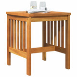 Side Table Brown Solid Acacia wood