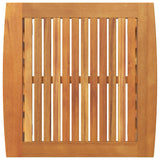 Side Table Brown Solid Acacia wood