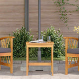 Side Table Brown Solid Acacia wood