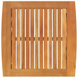 Side Table Brown Solid Acacia wood