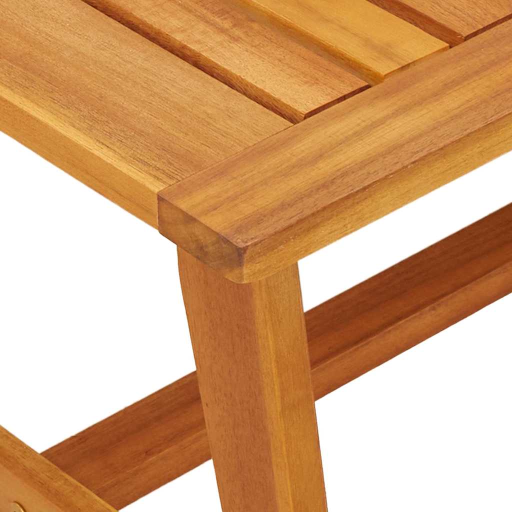 Coffee Table Brown Solid Acacia wood