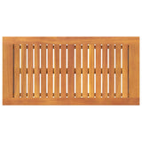 Coffee Table Brown Solid Acacia wood