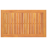 Coffee Table Brown Solid Acacia wood