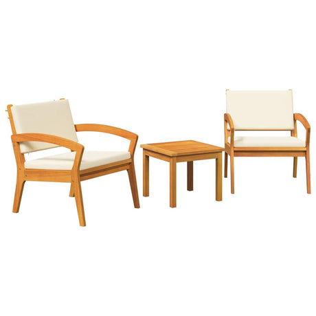 Bistro Set Brown 45 x 45 x 38cm Solid Acacia wood
