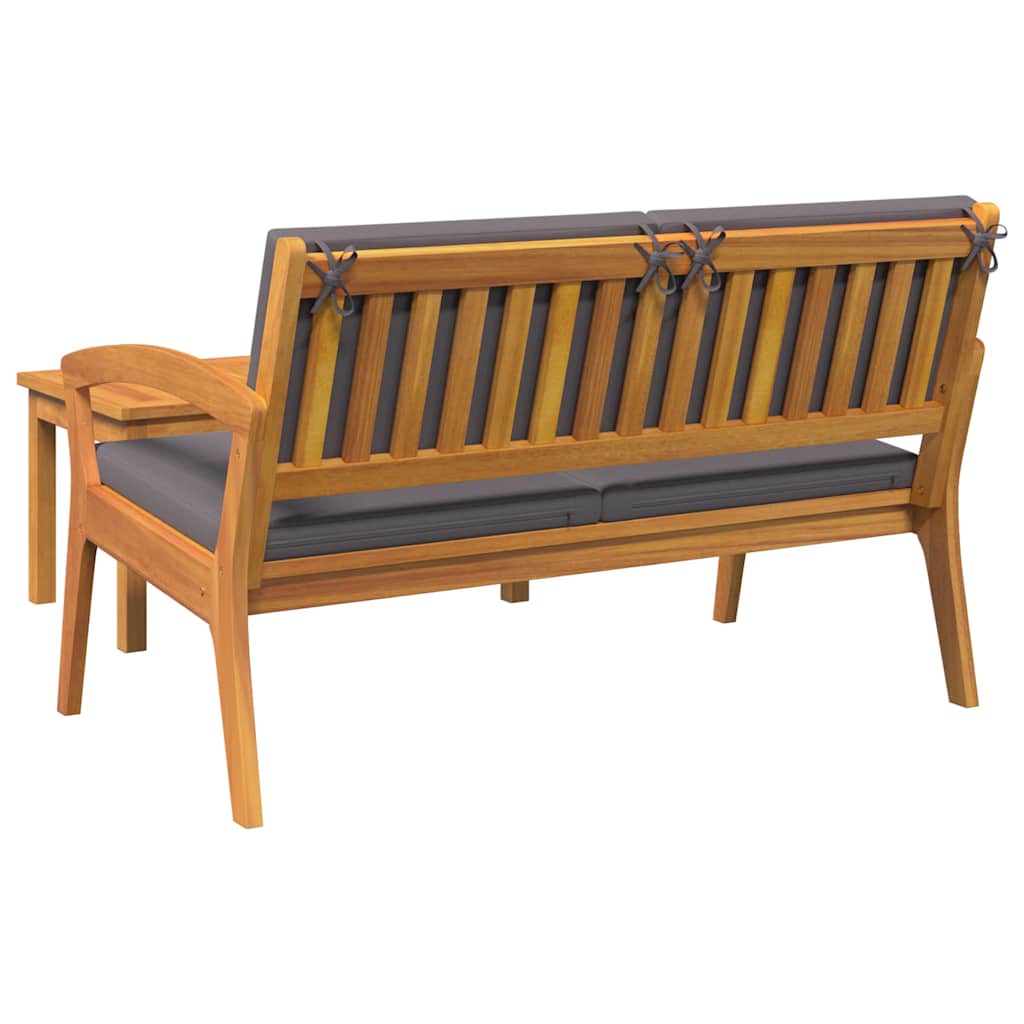 Bistro Set 2 pcs Brown Solid Acacia wood