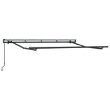 Retractable Awning Manual Anthracite 250 x 200 cm Fabric