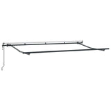 Retractable Awning Retractable Blue and White 350 x 200 cm