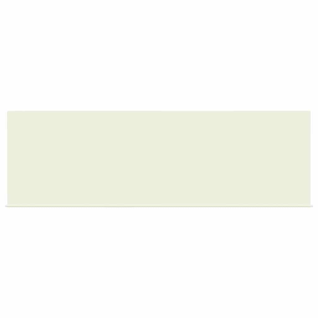 Retractable Awning Cream 350 x 200 cm Polyester and Aluminium