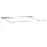 Retractable Awning Manual Brown 350x200 cm Fabric